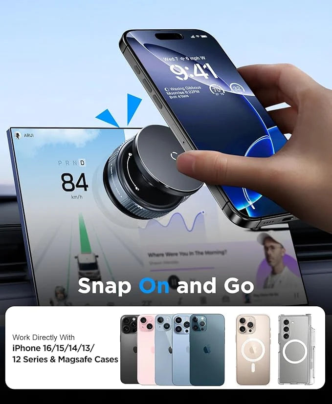 360° Adjustable Magnetic Dashboard Phone Mount