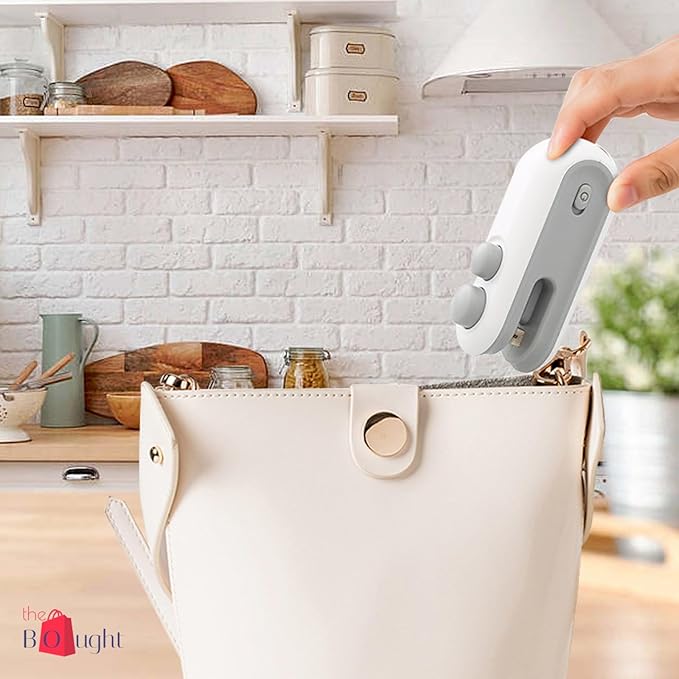 Portable 2-in-1 USB Rechargeable Bag Sealer and Cutter
