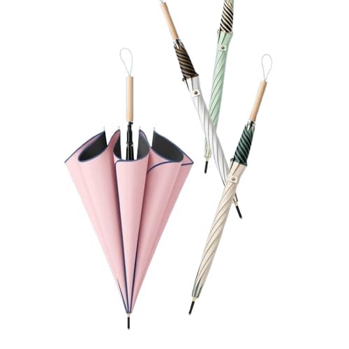 Flower Petal Umbrella for Women – 3-Fold Sun & Rain Parasol