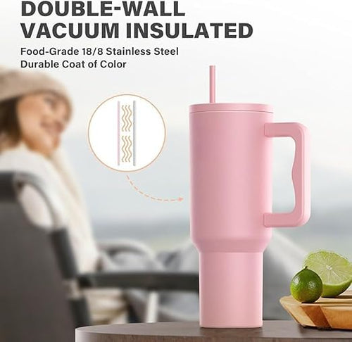 1200 ml Stainless Steel Travel Tumbler with Handle