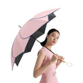 Flower Petal Umbrella for Women – 3-Fold Sun & Rain Parasol