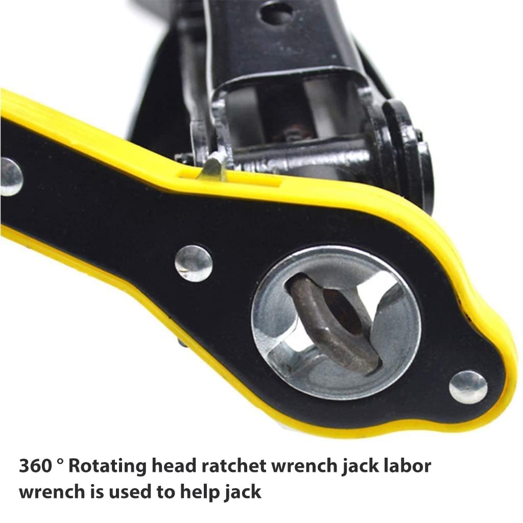 Universal Car Jack Wrench Set with Accessories