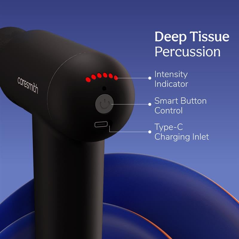 Full Body Deep Tissue Massage Gun for Muscle Recovery & Pain Relief