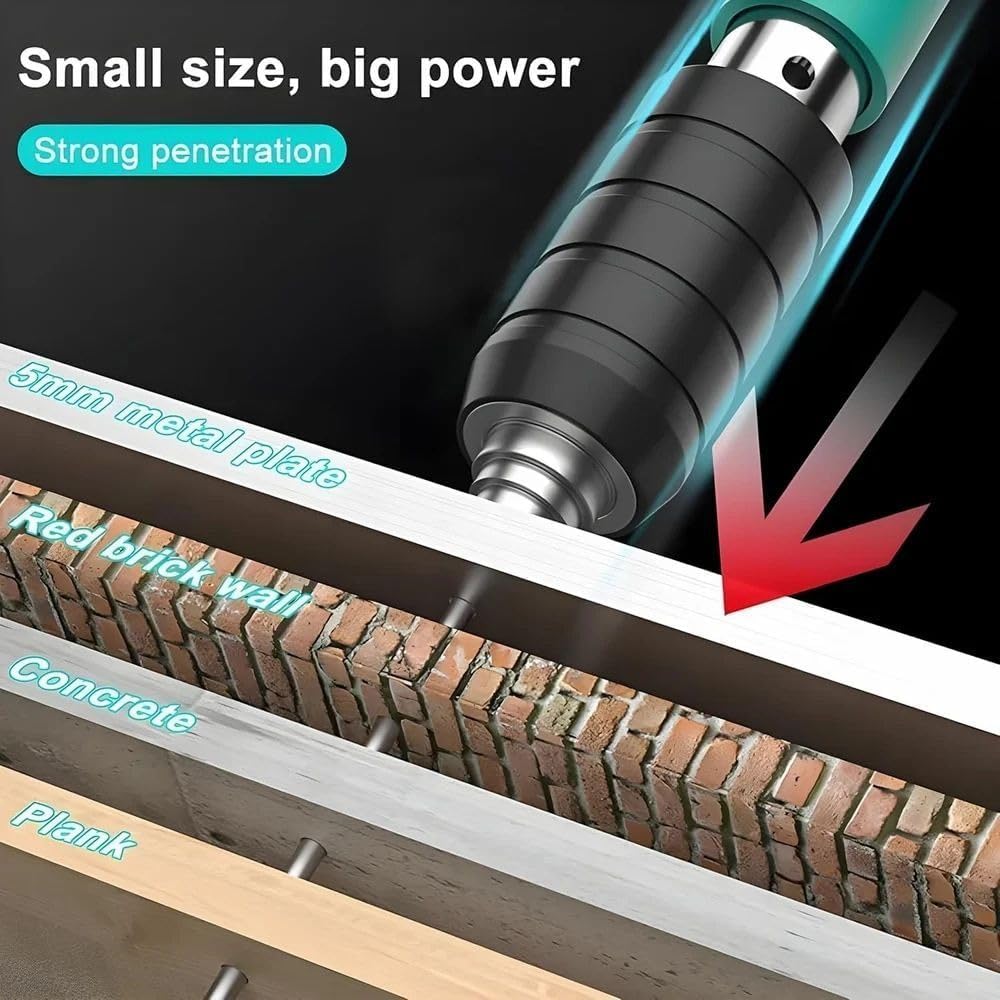 Heavy Duty Mini Steel Nail Gun – Manual Wall Fastening Rivet Tool