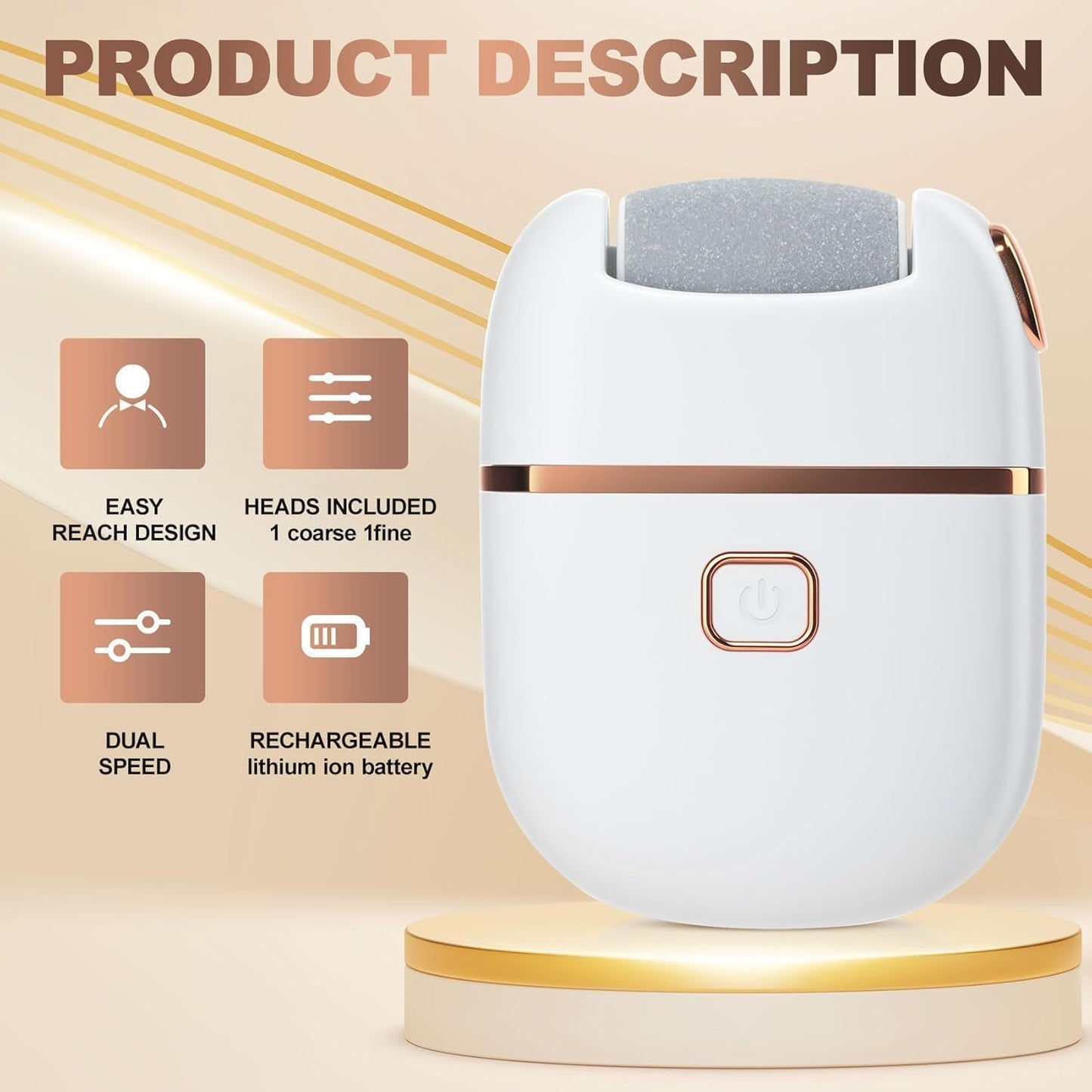 Electric Foot Callus & Dead Skin Remover