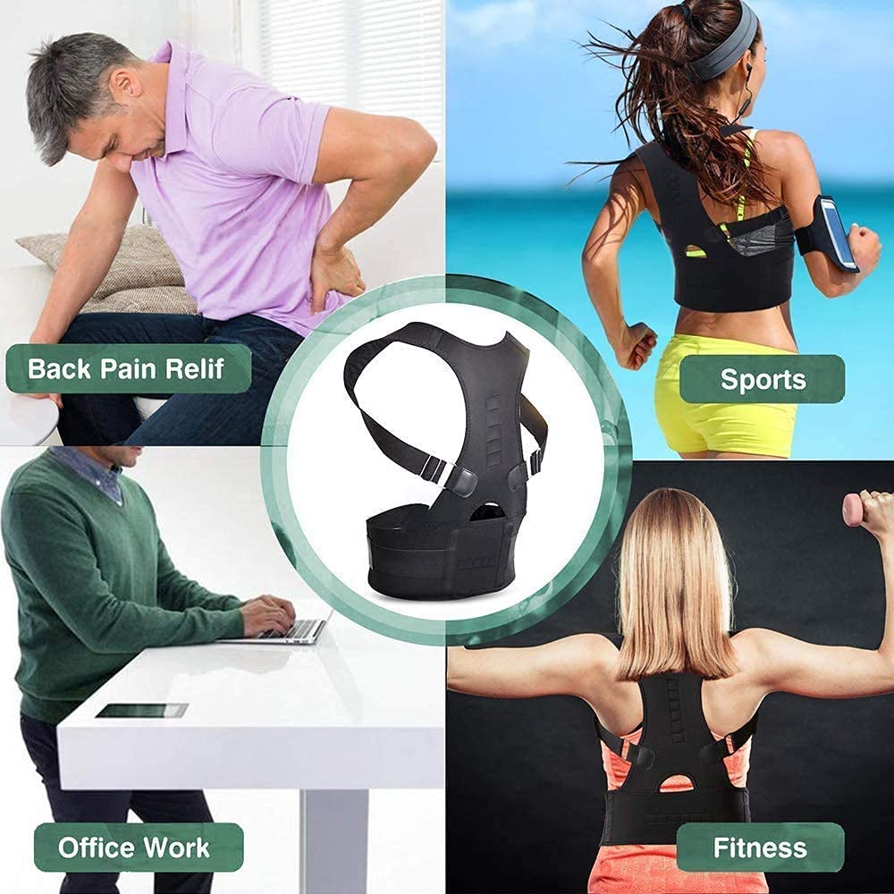 Posture Corrector Belt Unisex - Back Support & Pain Relief