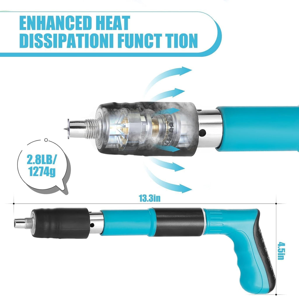 Heavy Duty Mini Steel Nail Gun – Manual Wall Fastening Rivet Tool
