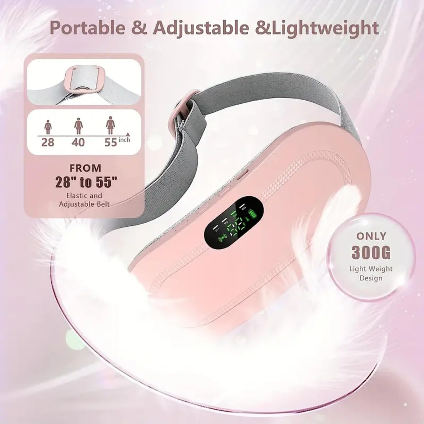 Period Cramp Relief Heating Belt