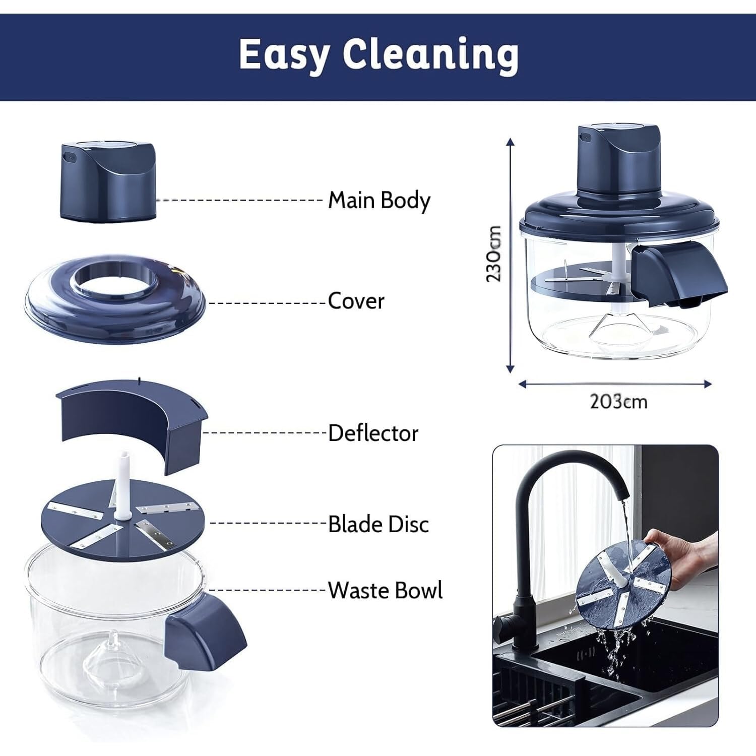 Electric Garlic and Fruit Peeler Machine | Automatic 5-Blade Skin Remover with 1300mAh Rechargeable Battery | 50W High Power Quick Peeling Tool