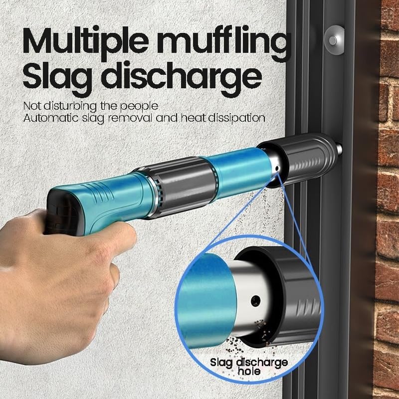 Heavy Duty Mini Steel Nail Gun – Manual Wall Fastening Rivet Tool