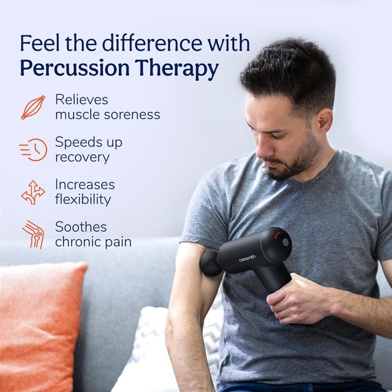 Full Body Deep Tissue Massage Gun for Muscle Recovery & Pain Relief