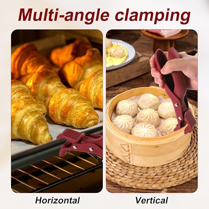 Anti-Scald Hot Dish and Bowl Gripper Clip for Kitchen