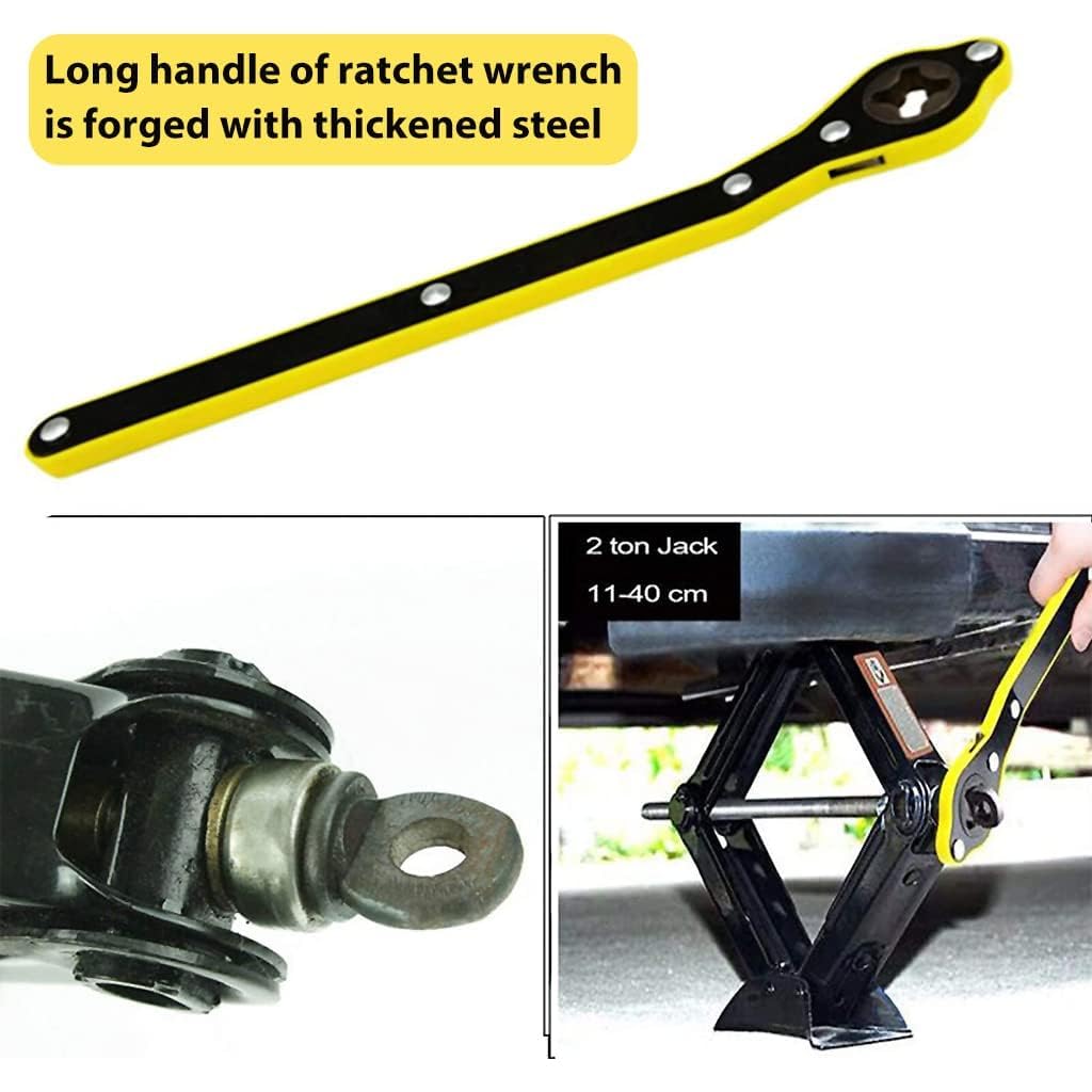 Universal Car Jack Wrench Set with Accessories