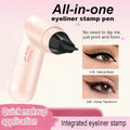Starlight Wing | 2-in-1 Winged Eyeliner Stamp & Liquid Liner Pen | Waterproof Smudge-Proof Matte Black Format | Perfect Winged Cat Eye Makeup Tool