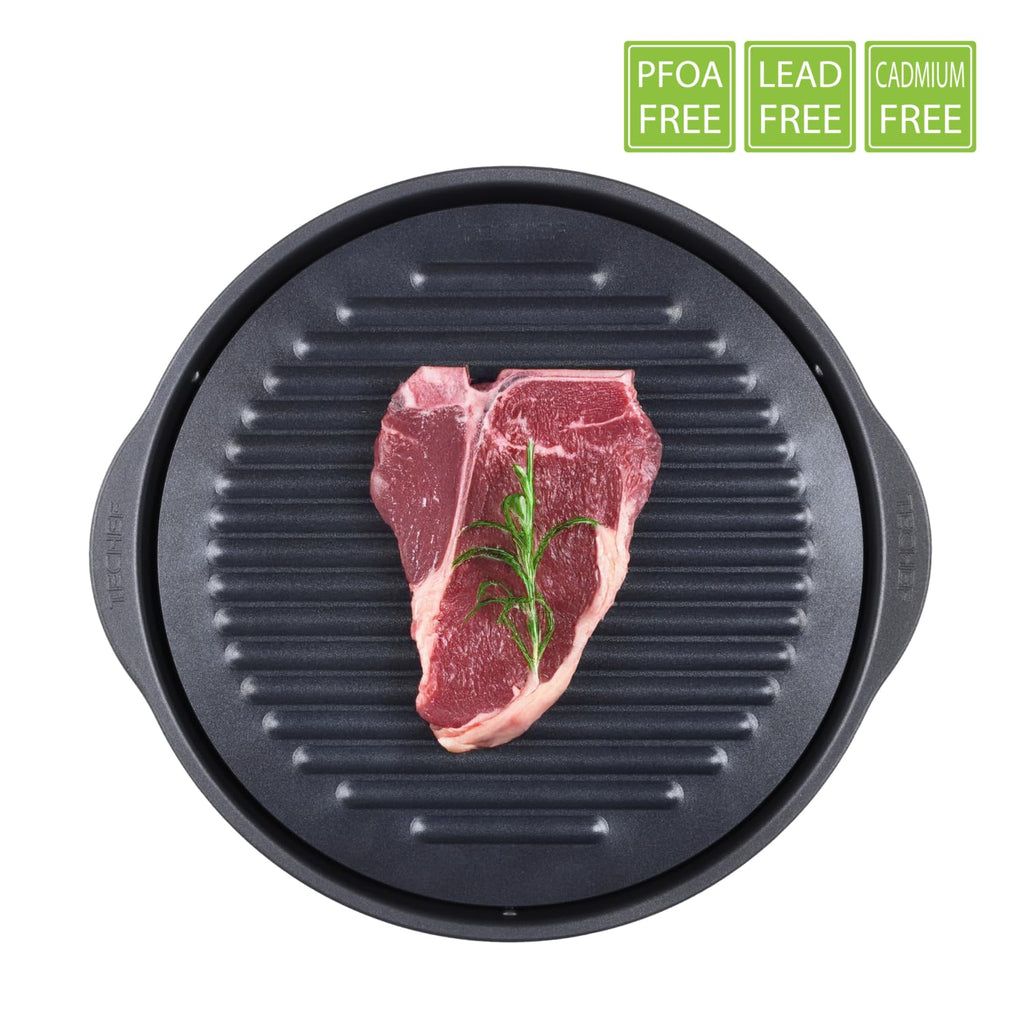 Non-Stick Smokeless Indoor Gas Stove Grill Pan