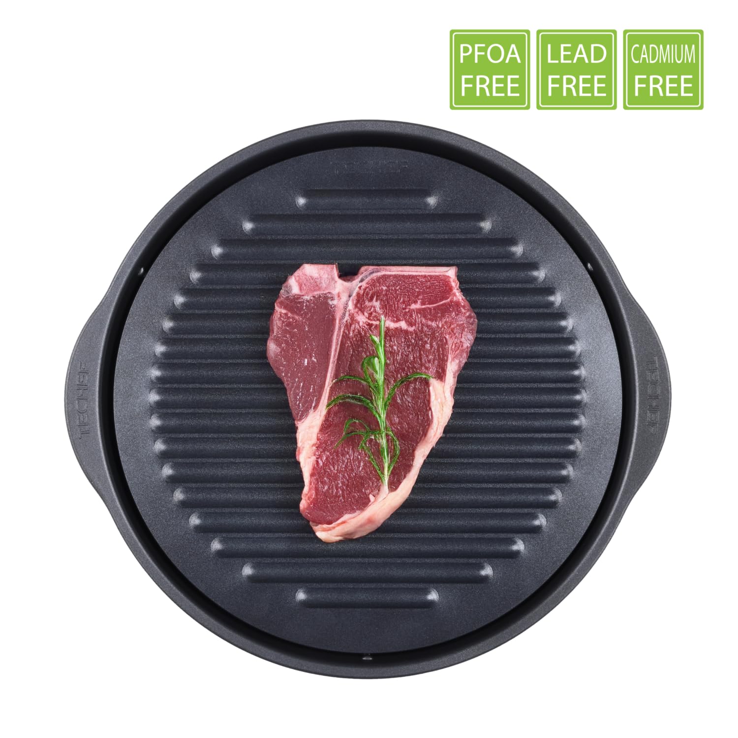 Non-Stick Smokeless Indoor Gas Stove Grill Pan