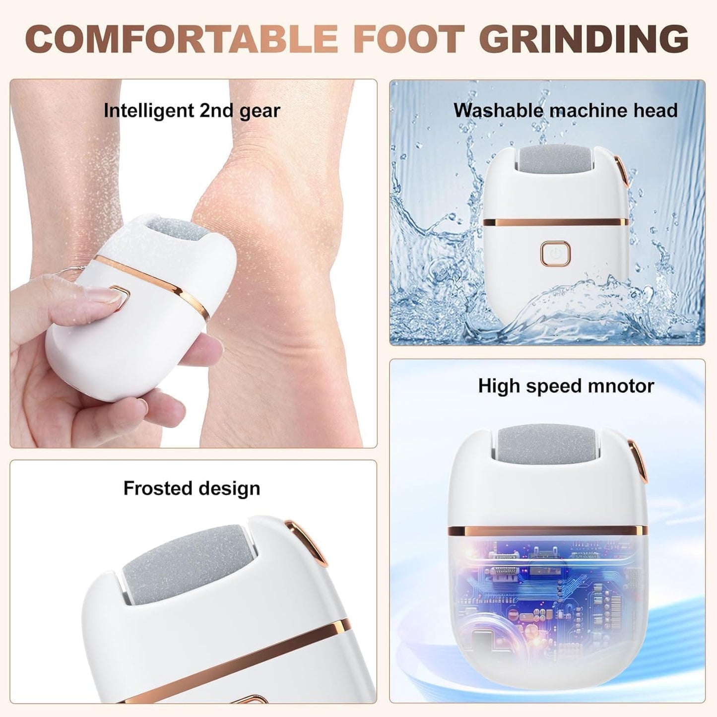 Electric Foot Callus & Dead Skin Remover