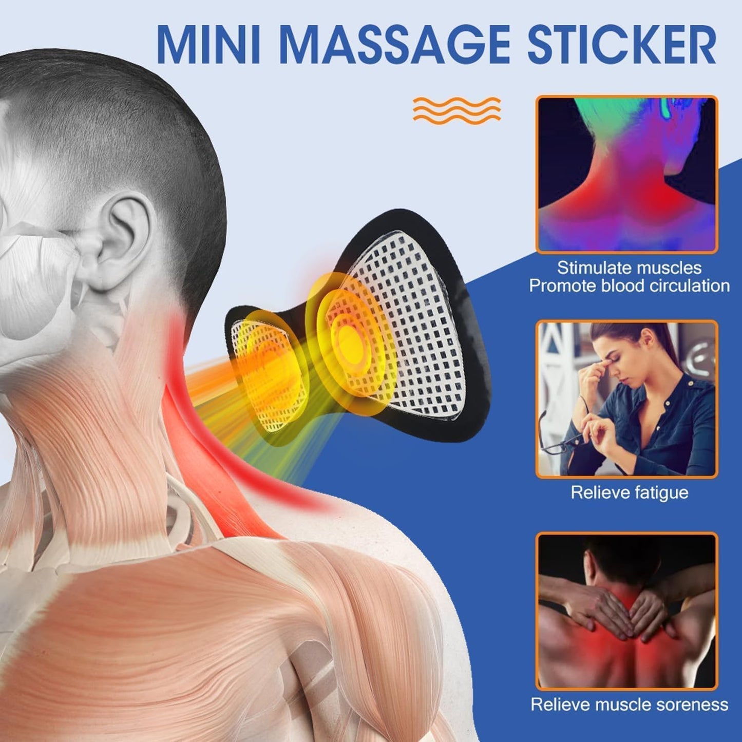 Wireless Mini Massager for Neck & Body