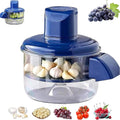 Electric Garlic and Fruit Peeler Machine | Automatic 5-Blade Skin Remover with 1300mAh Rechargeable Battery | 50W High Power Quick Peeling Tool