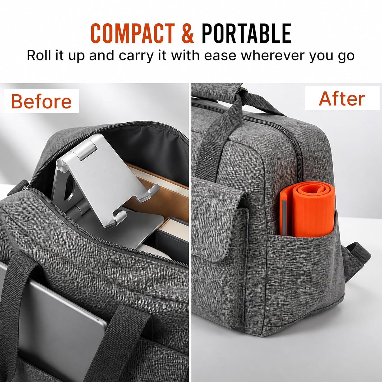 Flexible Silicone & Aluminum Phone & Tablet Stand