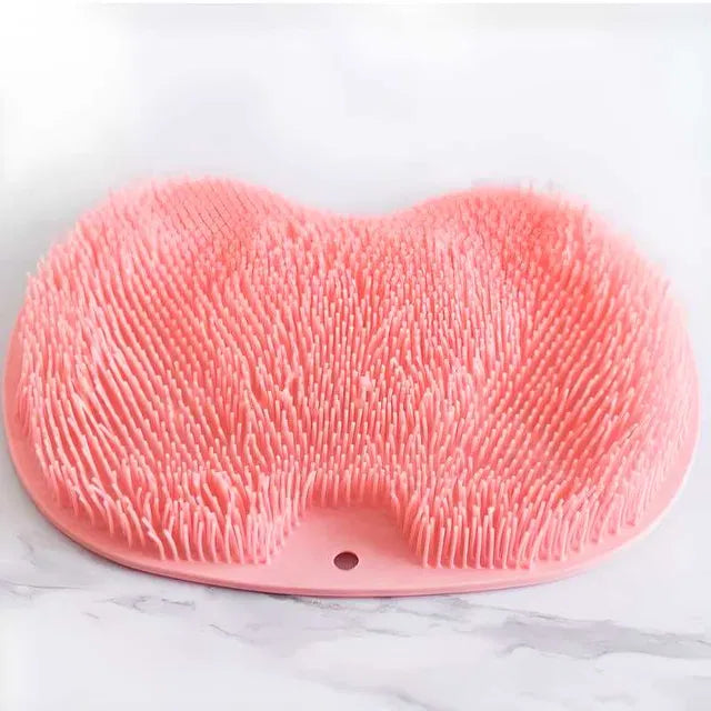 Silicone Body & Foot Scrubber Mat with Suction Cups