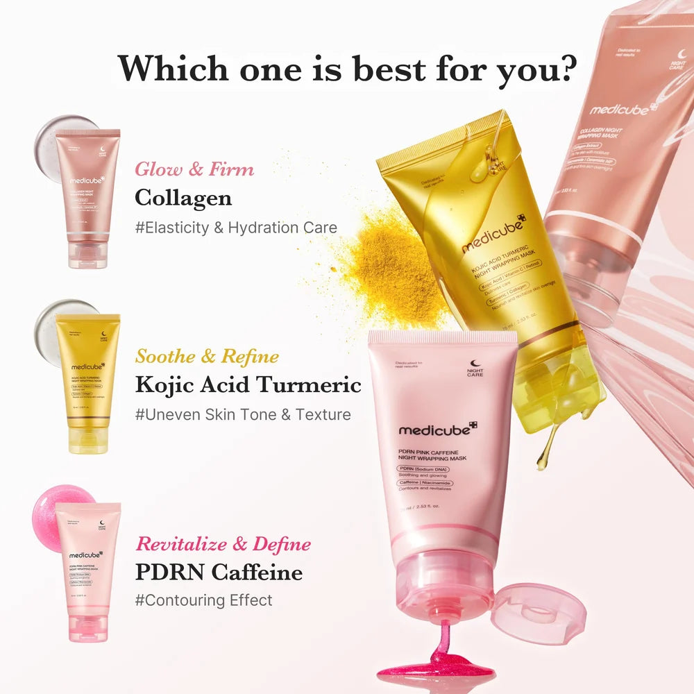Medicube Collagen Overnight Wrapping Peel Off Facial Mask