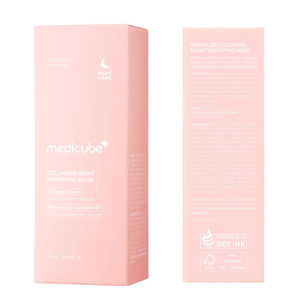 Medicube Collagen Overnight Wrapping Peel Off Facial Mask