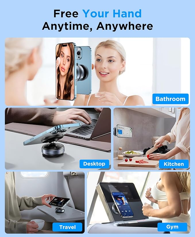 360° Adjustable Magnetic Dashboard Phone Mount