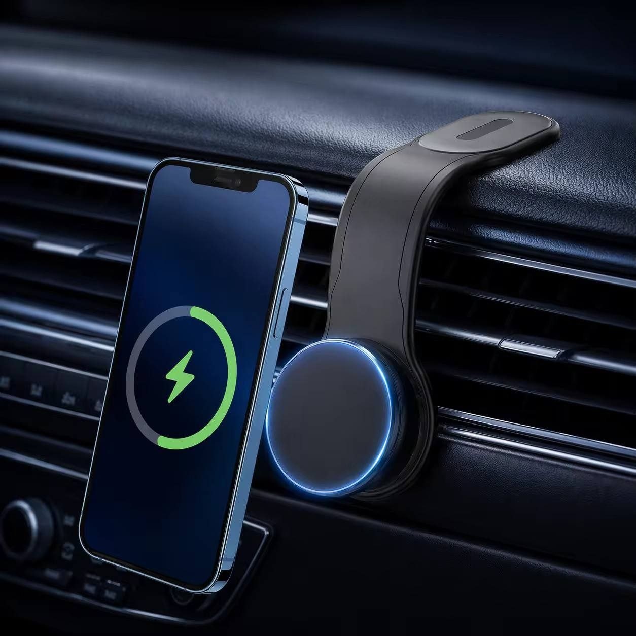 Magnetic Car Phone Holder - Baseus Ultra-Mini Flexible Mount